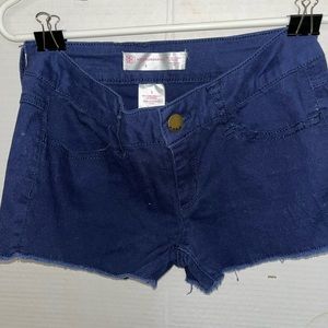 Blue shorts